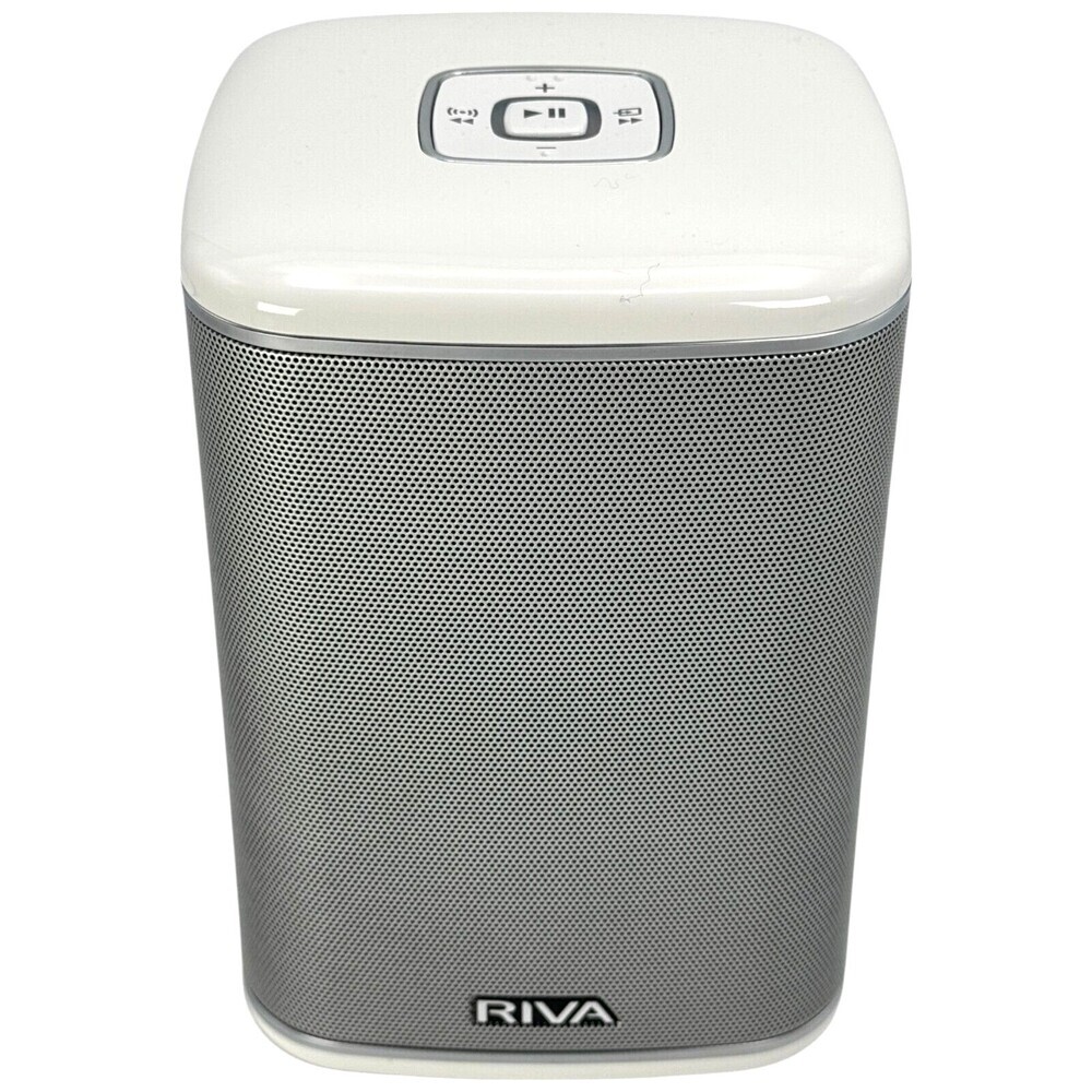 Riva Arena Indoor Outdoor Speaker White Alexa Apple Android AirPlay Wireless